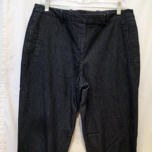 Sandro Mid-Rise Straight Leg Trouser Jeans